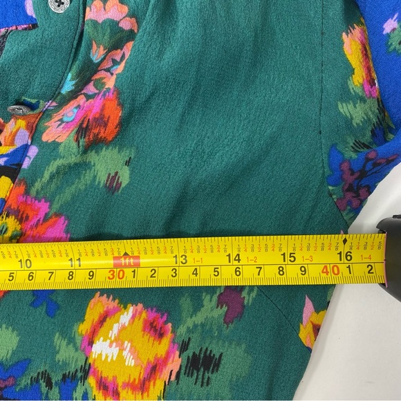 Maeve Floral Patchwork Shirtdress 0 - Picture 7 of 11